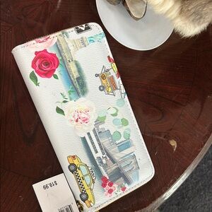 Floral Print Wallet